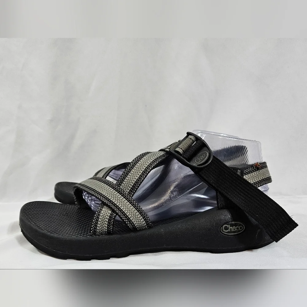Chaco Z1 black grey sandals men's size 12